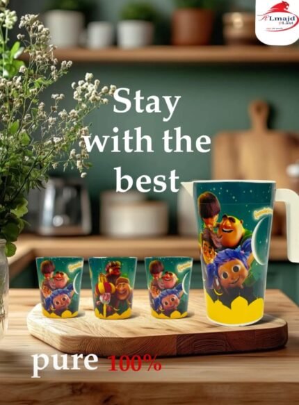 دورق رمضان كبير ب3 كوبيات من المجد